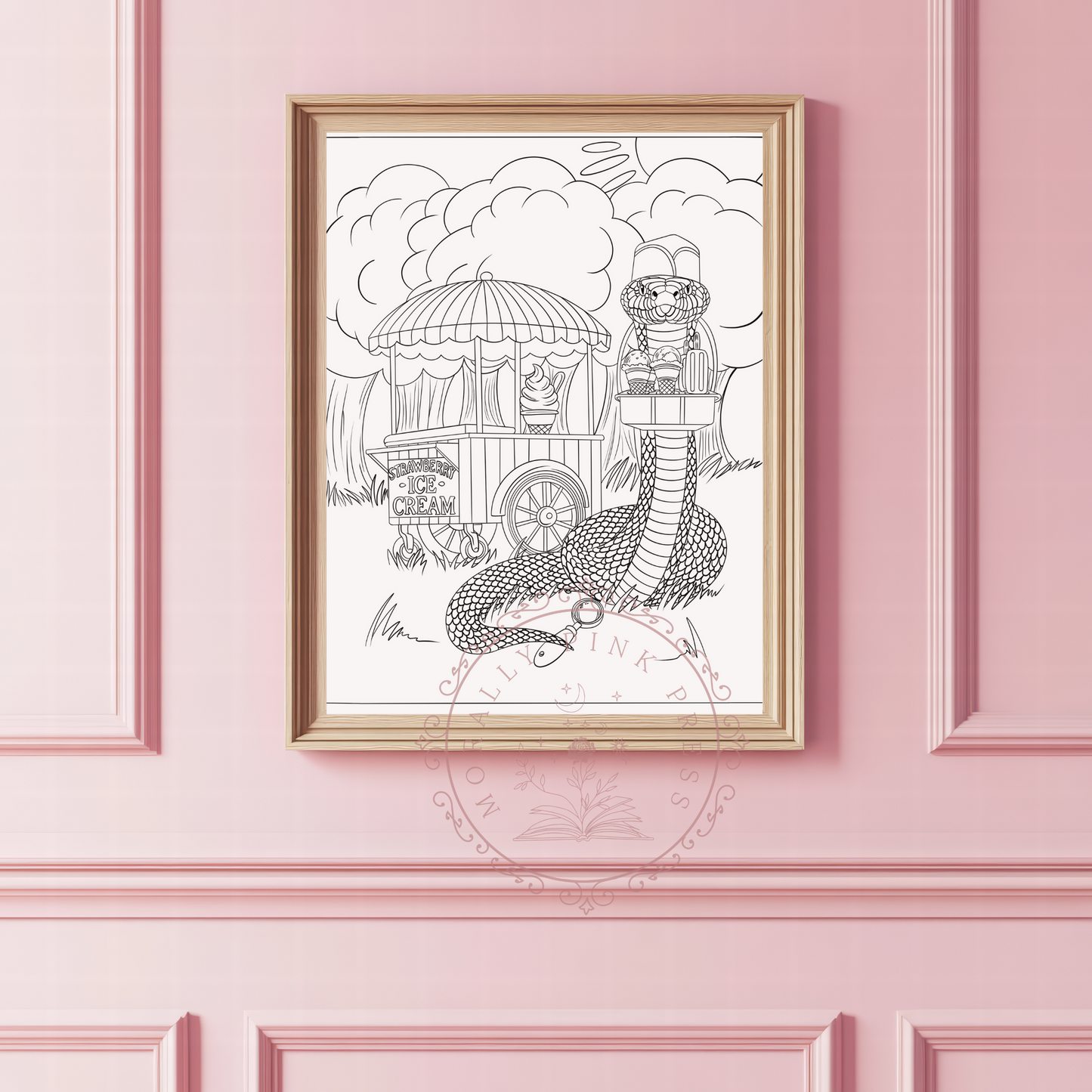 A6 Rydikins Collection | Ruthless Boys of the Zodiac Colorable Poster Prints