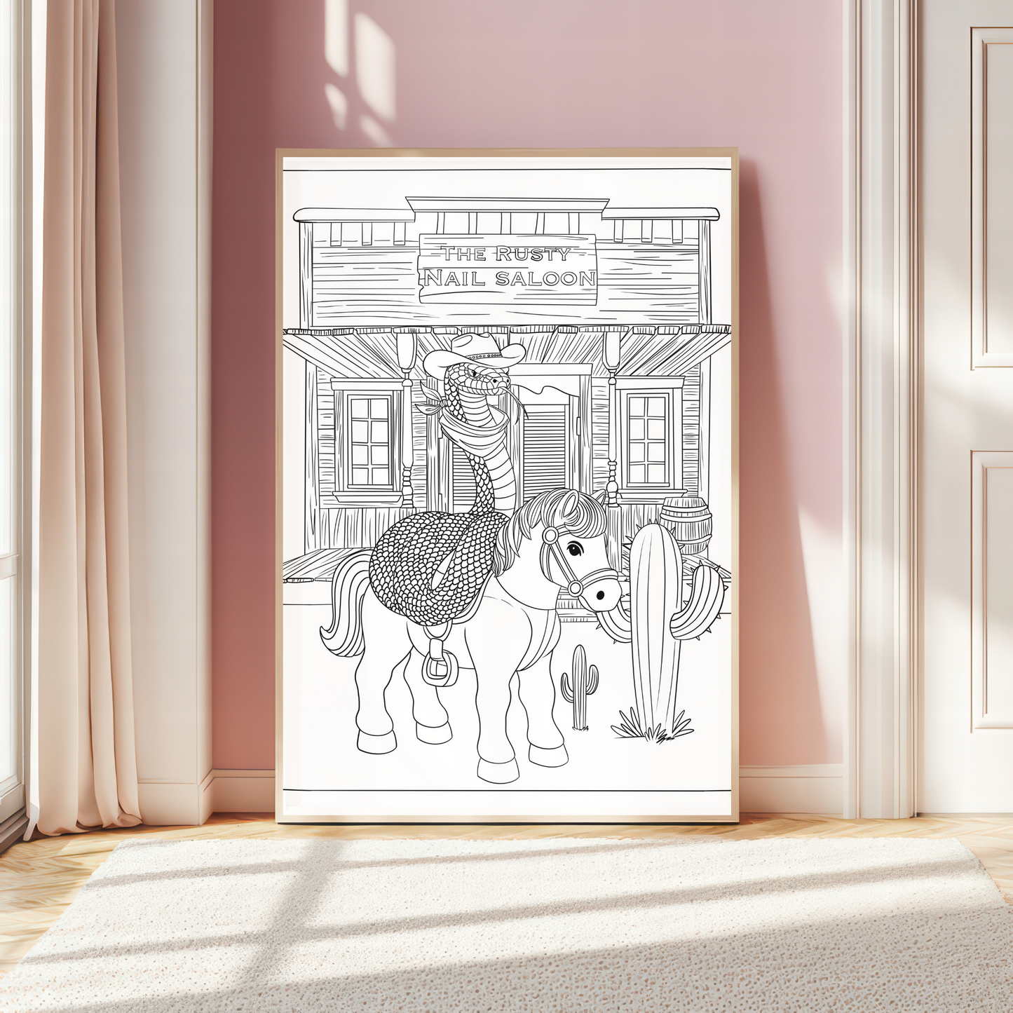 A12 Rydikins Collection | Ruthless Boys of the Zodiac Colorable Poster Prints5