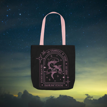 A15 Rydikins Collection Pink Canvas Tote Bag